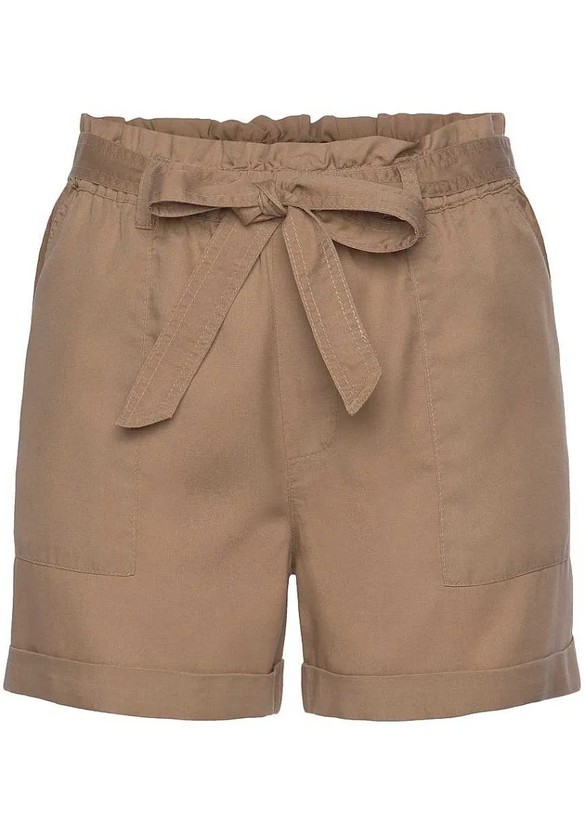 LASCANA Shorts-Paperbag Waist Shorts