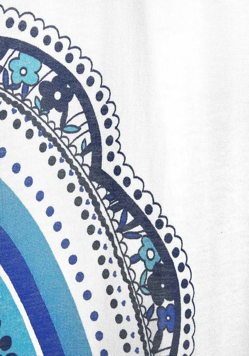 LASCANA Short Dresses-Patterned High Neck Dress