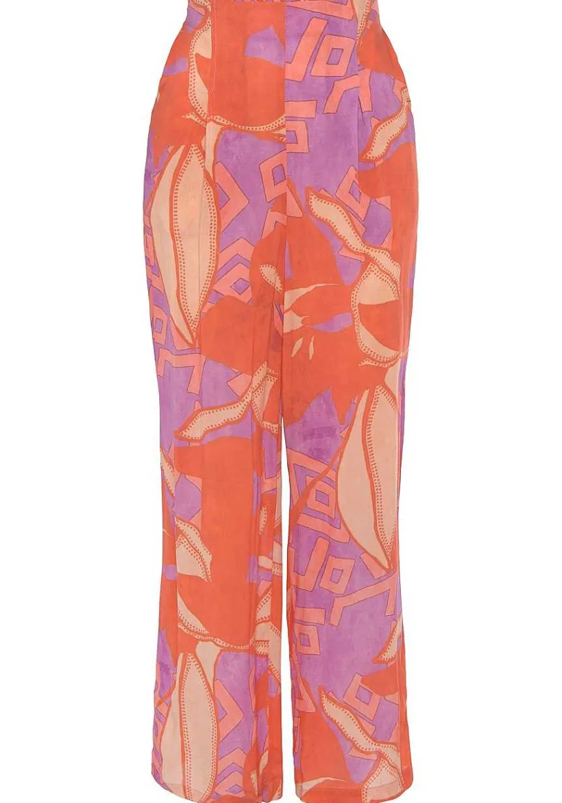 LASCANA Pants-Patterned High Waisted Pants