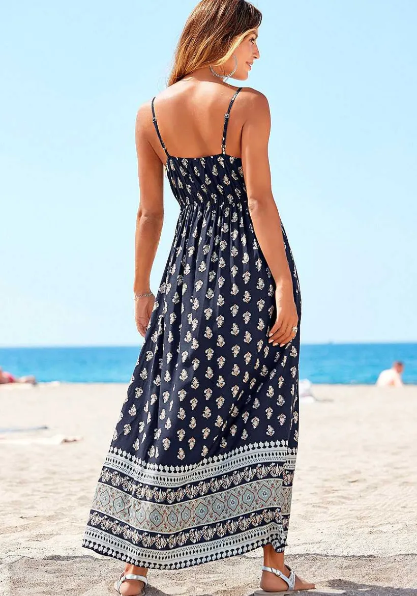 LASCANA Maxi Dresses-Patterned Maxi Dress