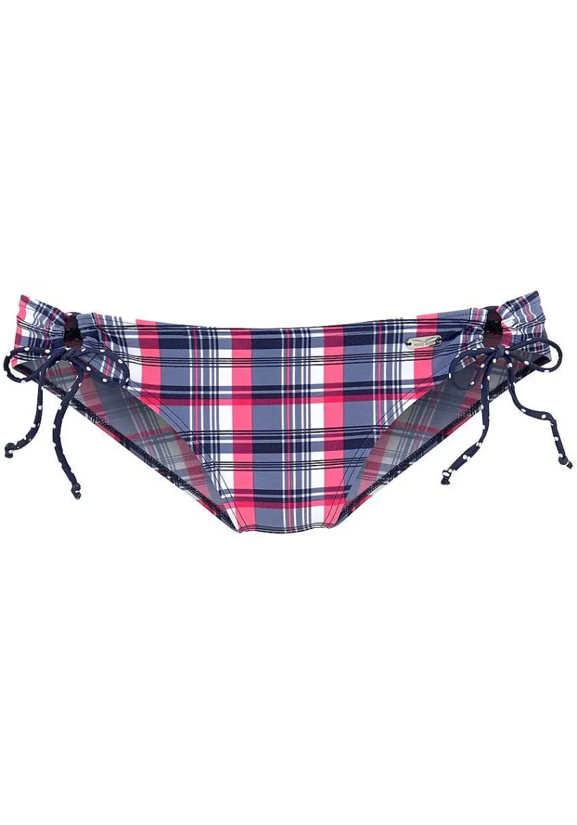 LASCANA Triangle-Plaid Triangle Bikini Top
