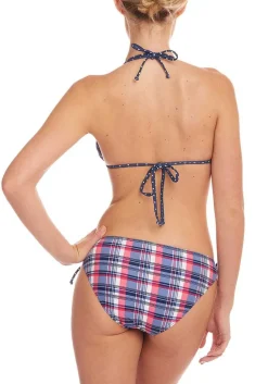 LASCANA Triangle-Plaid Triangle Bikini Top