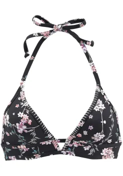 LASCANA Triangle-Plunge Triangle Bikini Top