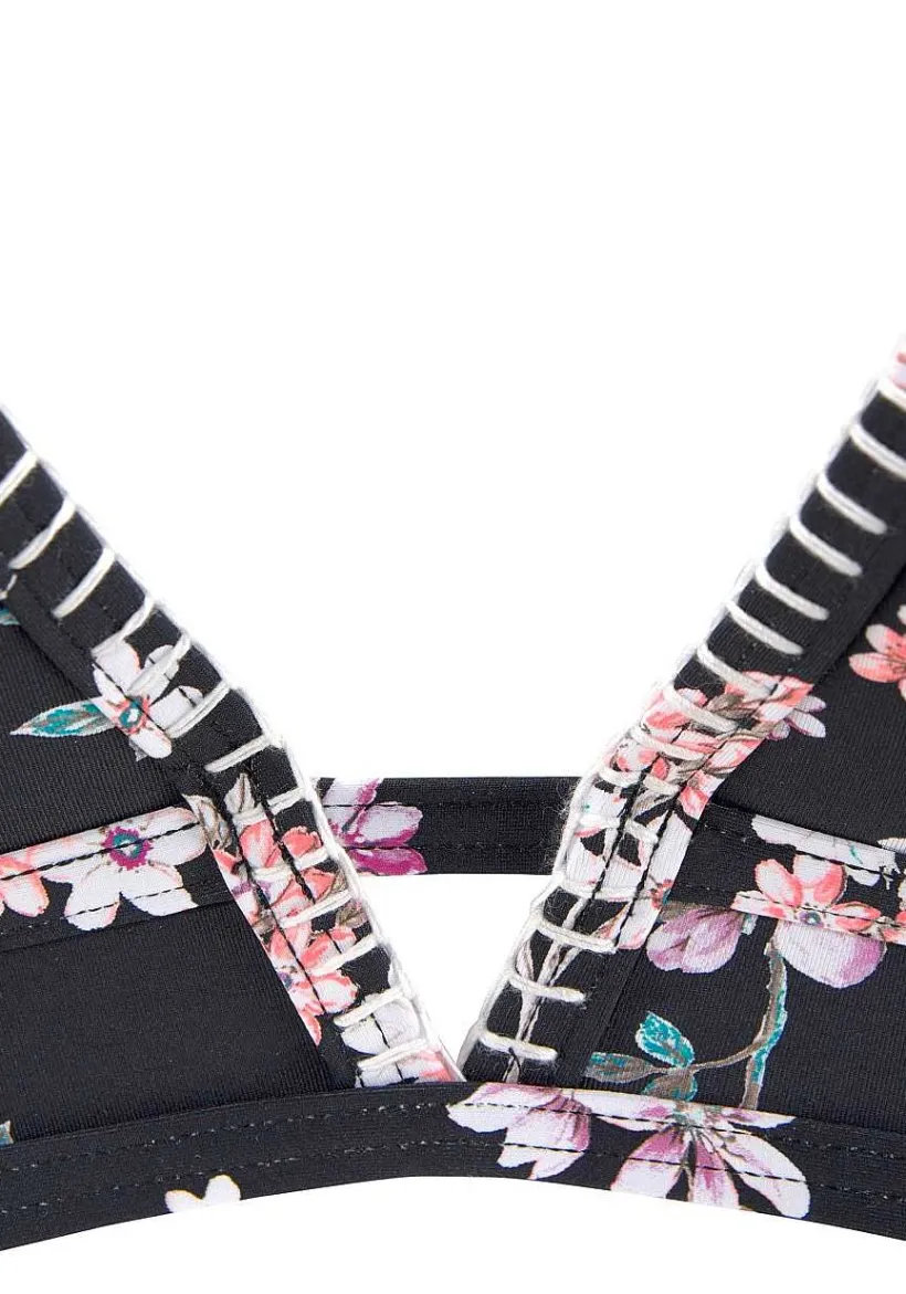 LASCANA Triangle-Plunge Triangle Bikini Top