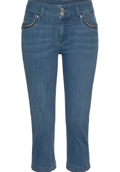 LASCANA Pants-Pocket Detail Capri Jeans