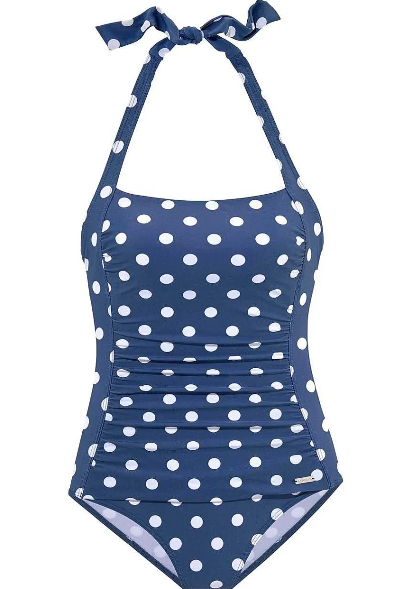 LASCANA One-Pieces-Polka Dot Halter Neck One Piece