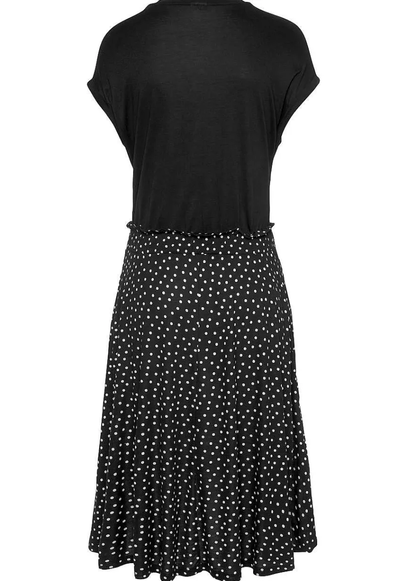 LASCANA Fall Dresses-Polka Dot 2-In-1 Dress