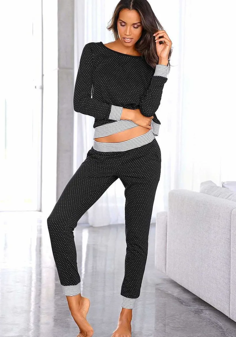 LASCANA Pajamas & Sets-Polka Dot Pajama Set