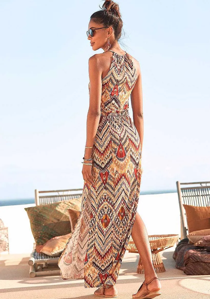 LASCANA Maxi Dresses-Print Maxi Dress
