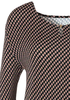 LASCANA Long Sleeve Tops-Printed 3/4 Sleeve Top