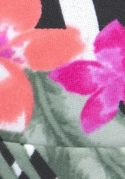LASCANA Bandeau-Printed Bandeau Bikini Top
