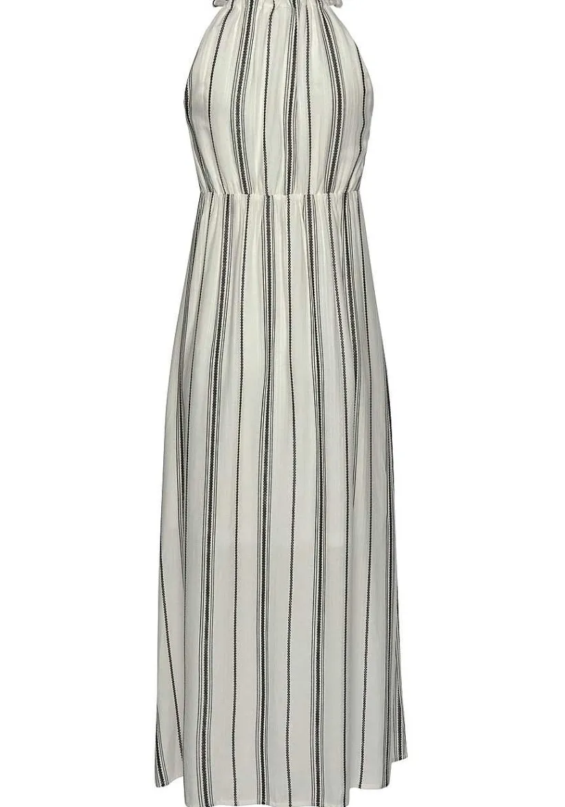 LASCANA Maxi Dresses-Printed Button Down Maxi Dress