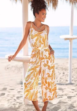 LASCANA Jumpsuits-Printed Culotte Jumpsuit