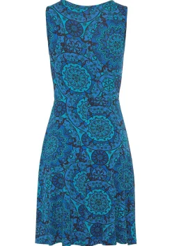 LASCANA Sundresses-Printed Keyhole Dress