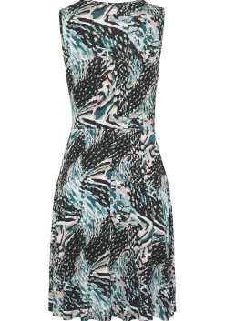 LASCANA Short Dresses-Printed Keyhole Dress
