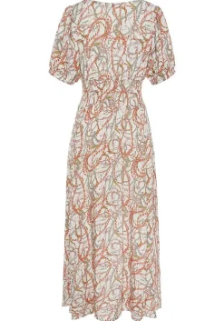 LASCANA Fall Dresses-Printed Puff Sleeve Maxi Dress