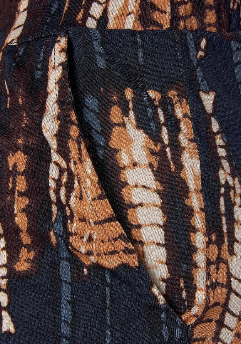 LASCANA Pants-Printed Straight Leg Pants