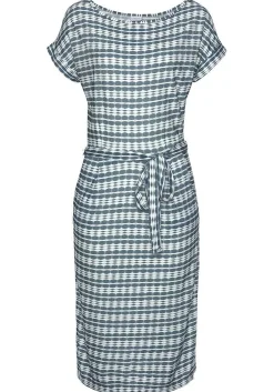 LASCANA Short Dresses-Printed Tie Waist Dress