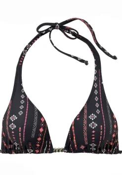 LASCANA Triangle-Printed Triangle Bikini Top