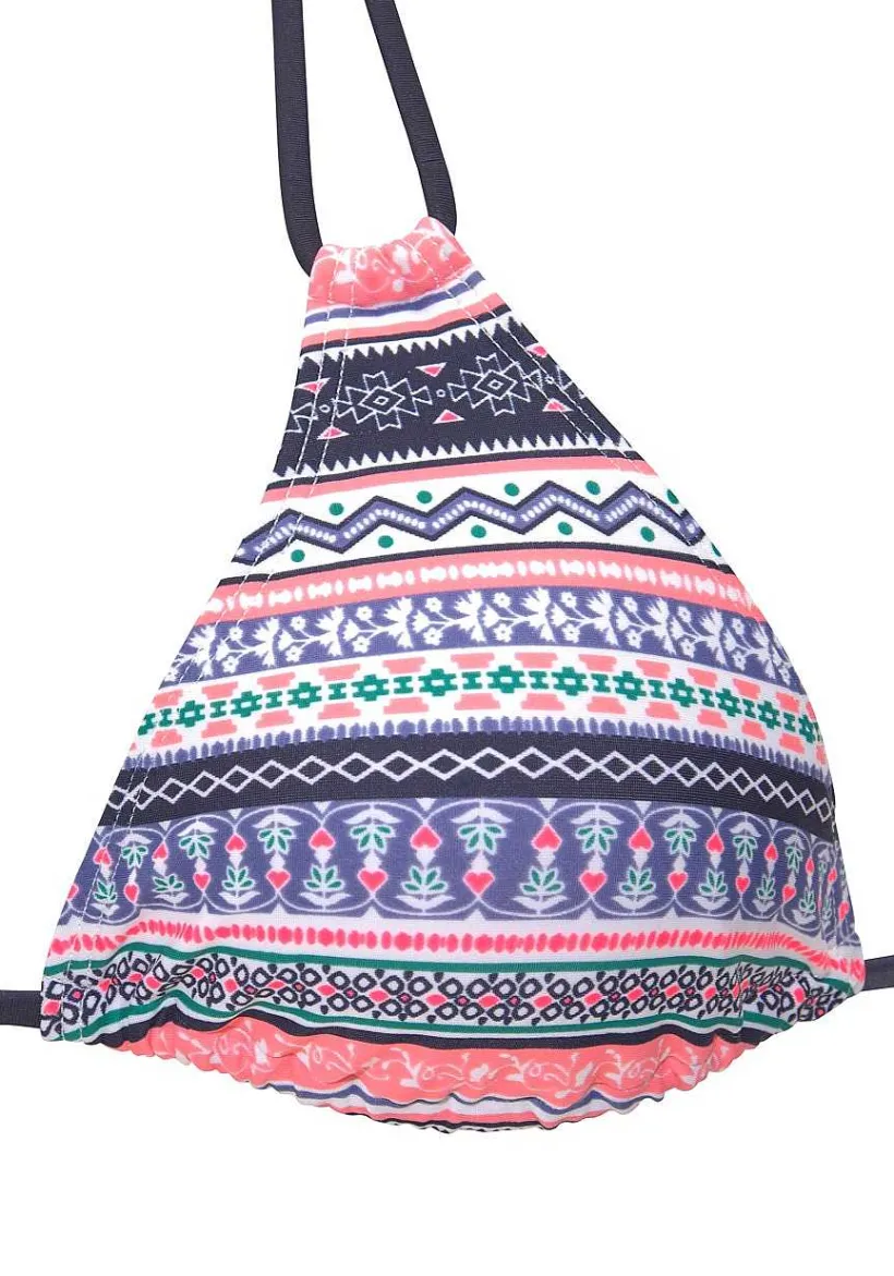LASCANA Triangle-Printed Triangle Bikini Top