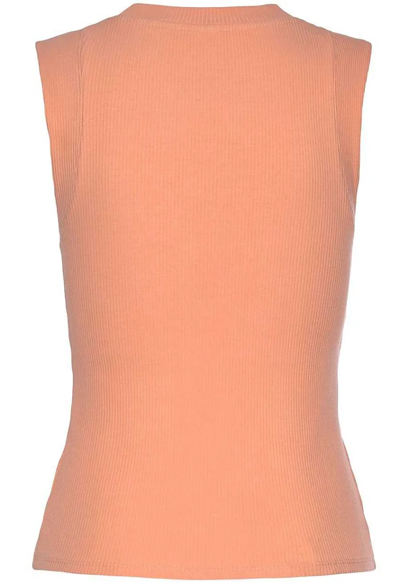 LASCANA Sleeveless Tops-Ribbed Tank Top