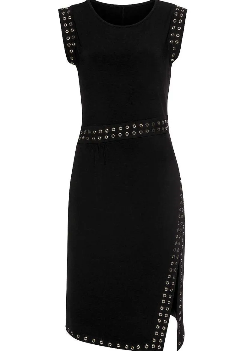 LASCANA Midi Dresses-Rivet Detail Dress