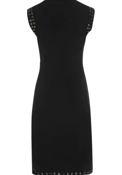 LASCANA Midi Dresses-Rivet Detail Dress