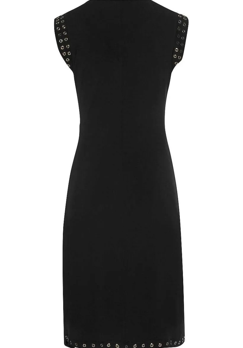 LASCANA Midi Dresses-Rivet Detail Dress