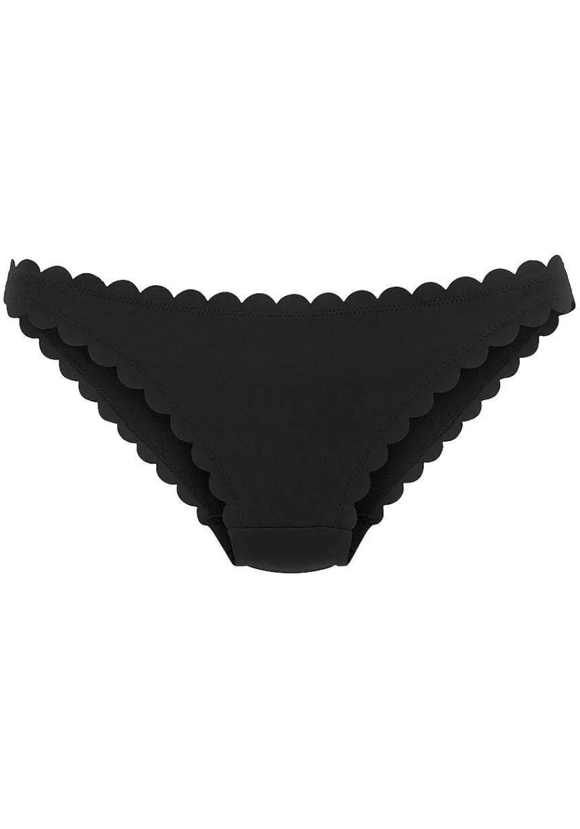 LASCANA Triangle-Scalloped Triangle Bikini Top
