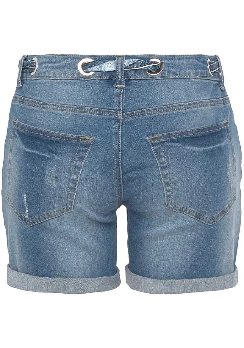LASCANA Shorts-Scarf Belt Shorts