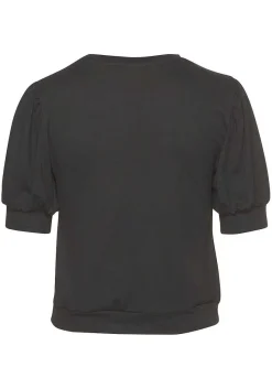 LASCANA Short Sleeve Tops-Short Puff Sleeve Top