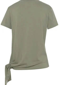 LASCANA Short Sleeve Tops-Short Sleeve Side Tie Top
