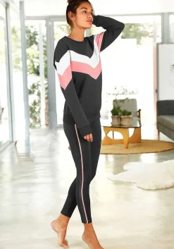 LASCANA Pants-Side Stripe Leggings
