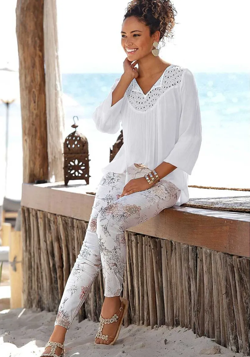 LASCANA Pants-Skinny Leg Cropped Pants