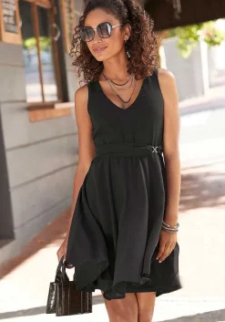 LASCANA Short Dresses-Sleeveless A-Line Dress