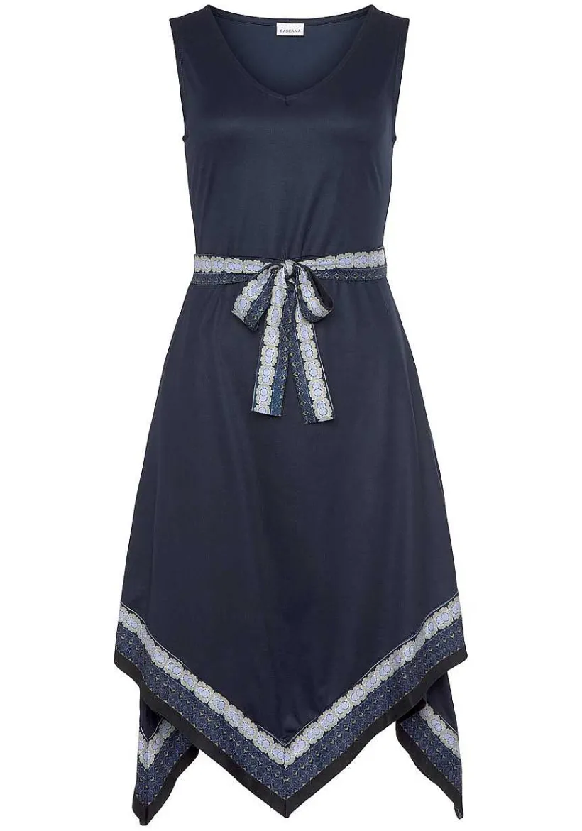 LASCANA Sundresses-Sleeveless Handkerchief Hem Dress