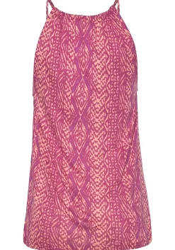 LASCANA Sleeveless Tops-Sleeveless Keyhole Detail Top