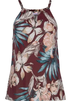 LASCANA Sleeveless Tops-Sleeveless Keyhole Detail Top
