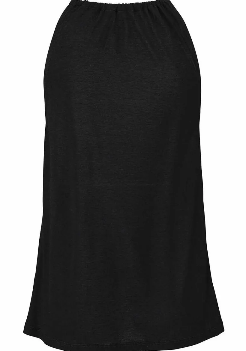 LASCANA Sleeveless Tops-Sleeveless Keyhole Detail Top