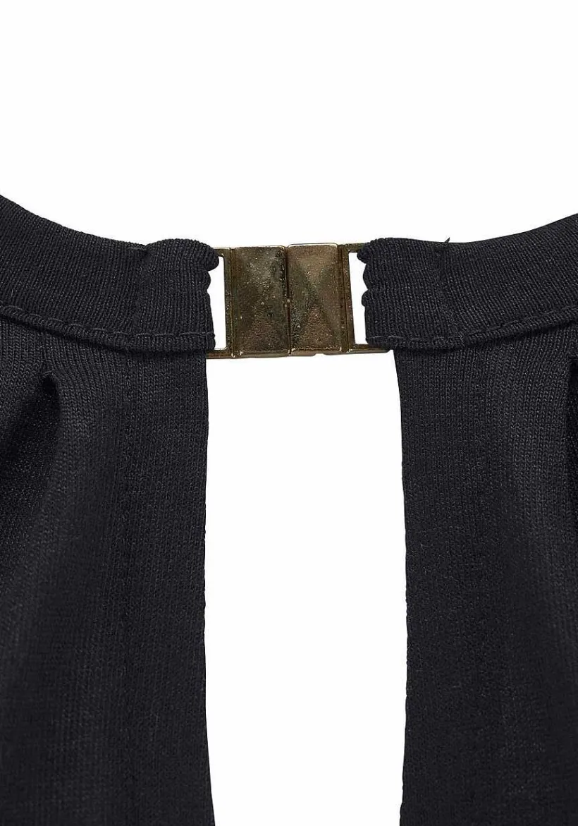 LASCANA Sleeveless Tops-Sleeveless Keyhole Top