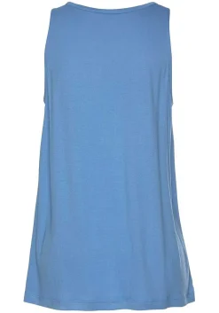 LASCANA Sleeveless Tops-Sleeveless Keyhole Top