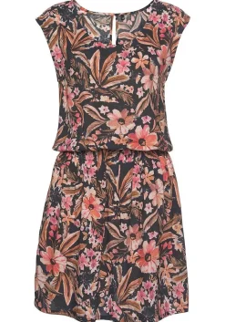 LASCANA Short Dresses-Sleeveless Mix Print Dress