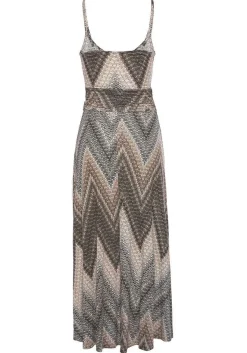 LASCANA Maxi Dresses-Sleeveless Print Maxi Dress