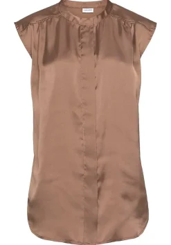 LASCANA Blouses-Sleeveless Satin Blouse