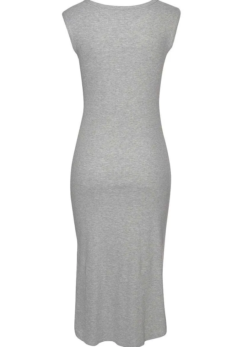 LASCANA Fall Dresses-Sleeveless Side Slit Dress