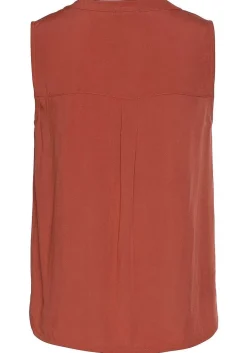 LASCANA Blouses-Sleeveless V-Neck Blouse
