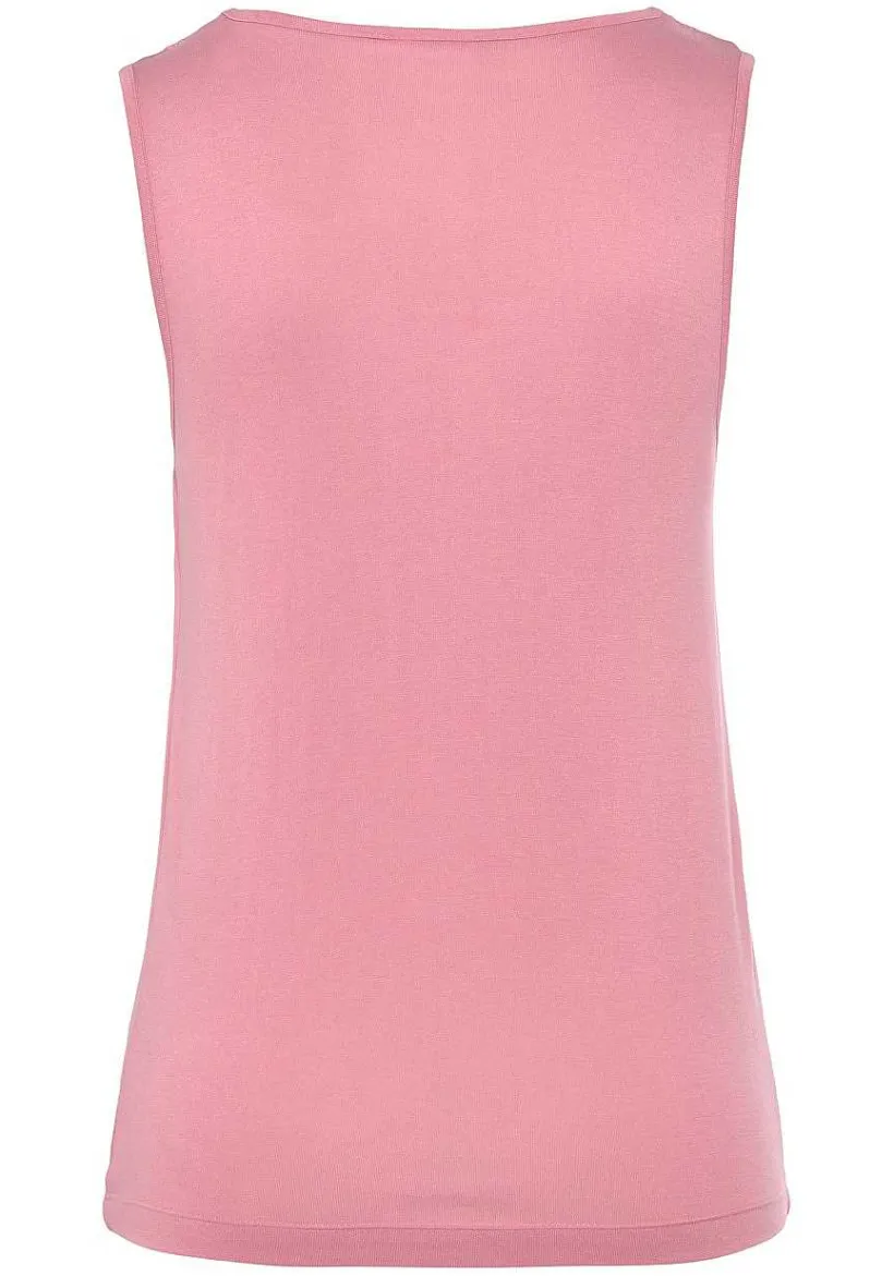 LASCANA Sleeveless Tops-Sleeveless Wrap Look Top