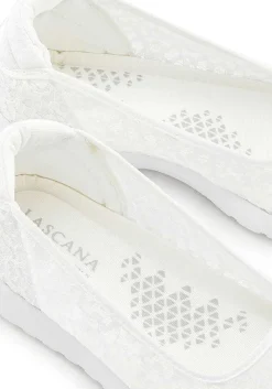 LASCANA Flats & Sneakers-Slip On Lace Sneakers