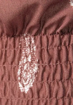 LASCANA Long Sleeve Tops-Smocked Carmen Top