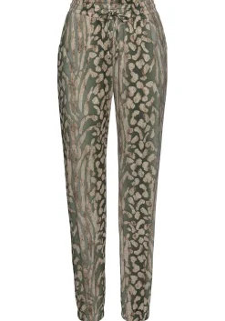 LASCANA Pants-Smocked Elastic Hem Pants